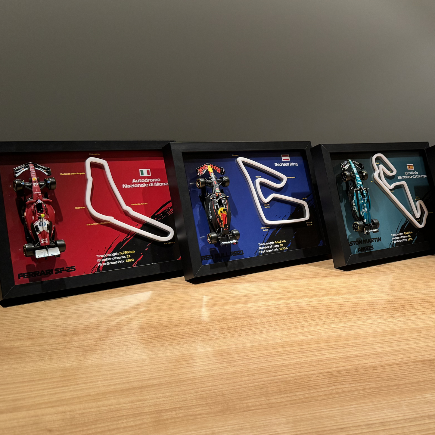 Ramka z bolidem Red Bull - Red Bull Ring