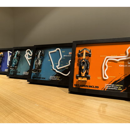 Ramka z Modelem F1 – Twój Zespół i Tor