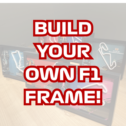 Ramka z Modelem F1 – Twój Zespół i Tor