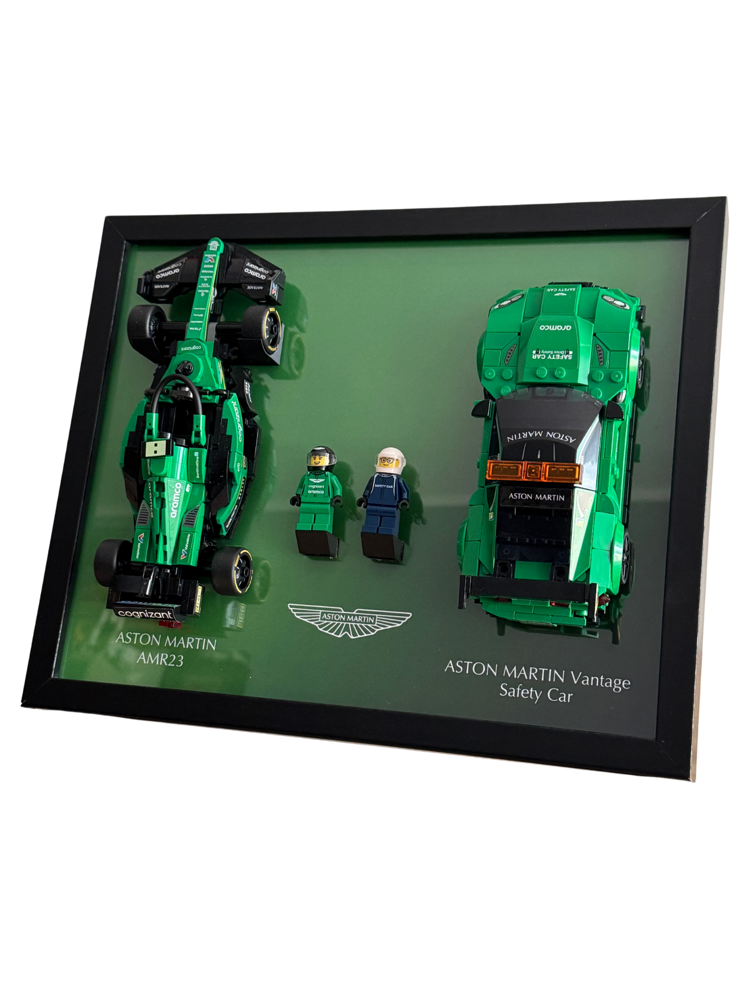 Aston Martin Safety Car & Aston Martin AMR23 frame