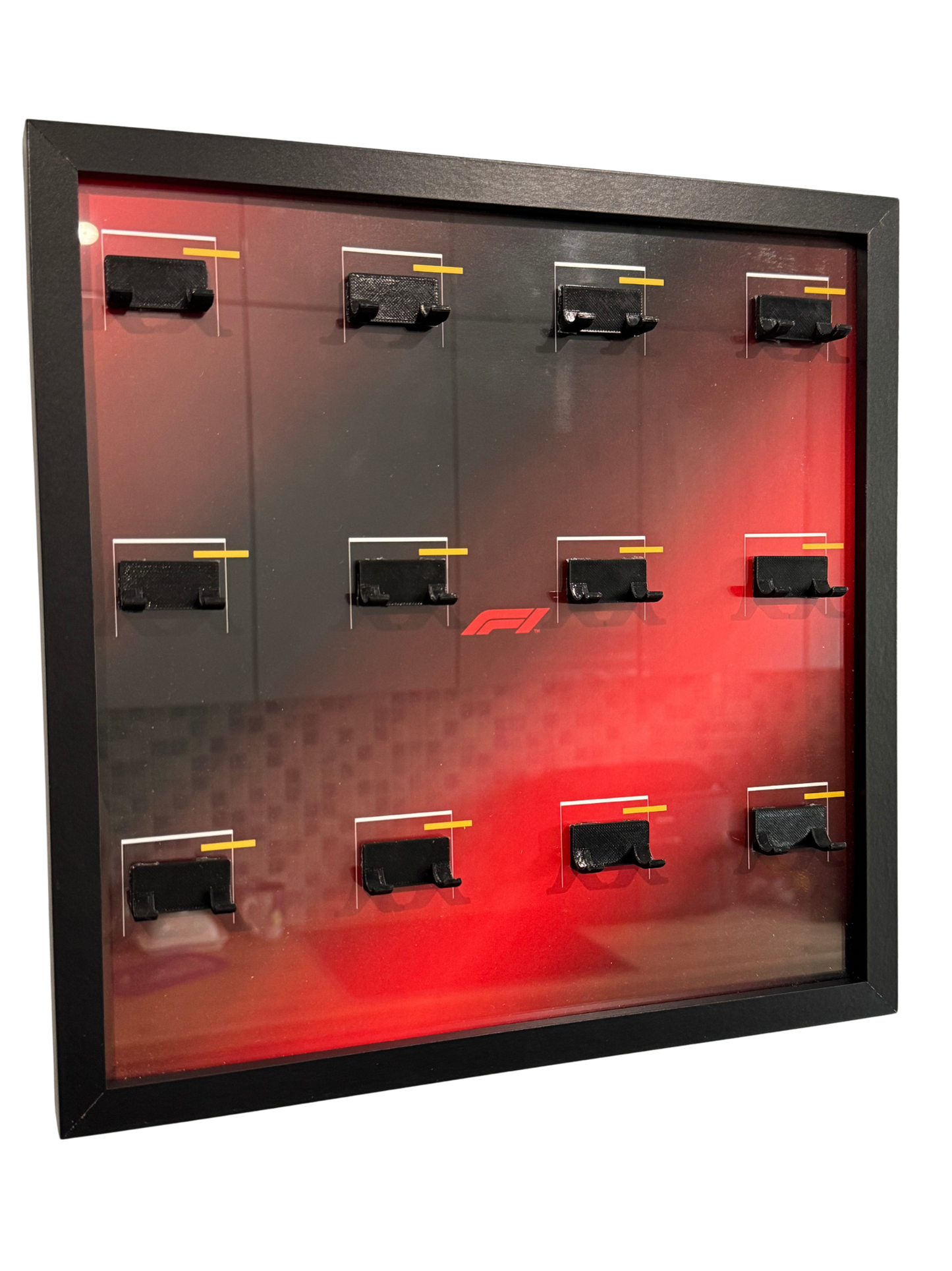 Display Frame for 12 Collectible F1® Cars