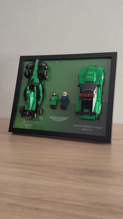 Aston Martin Safety Car & Aston Martin AMR23 frame